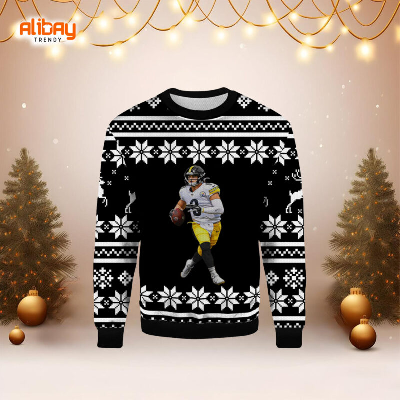 Kenny Pickett Pittsburgh Steelers American Football Ugly Sweater