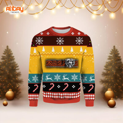 Logo Chicago Bears Ugly Christmas Sweater