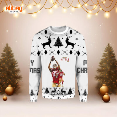 NFL George Kittle 49ers Ugly Christmas Sweater