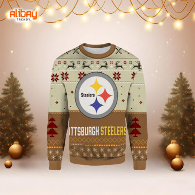 NFL Pittsburgh Steelers Ugly Christmas Sweater