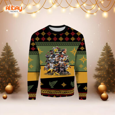 NFL Steelers Legends Ugly Christmas Sweater