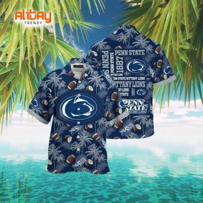 Ncaa Penn State Nittany Lions Coconut Hawaiian Shirt