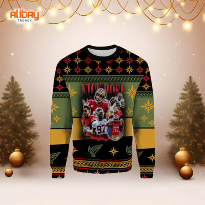 NFL San Francisco 49ers Logo Ugly Christmas Sweater