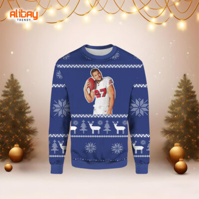 Nick Bosa Number 97 Ugly Christmas Sweater