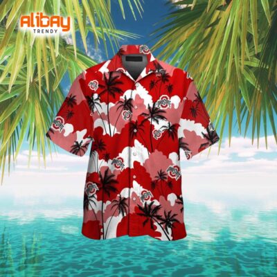 Ohio State Buckeyes Beachside Bliss Hawaiian Shirt