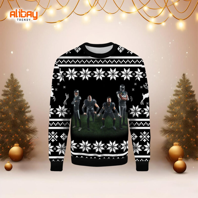 Philadelphia Eagles Unveil Alternate Black Helmets Ugly Sweater