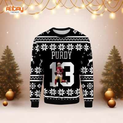 San Francisco 49ers Brock Purdy Ugly Sweater