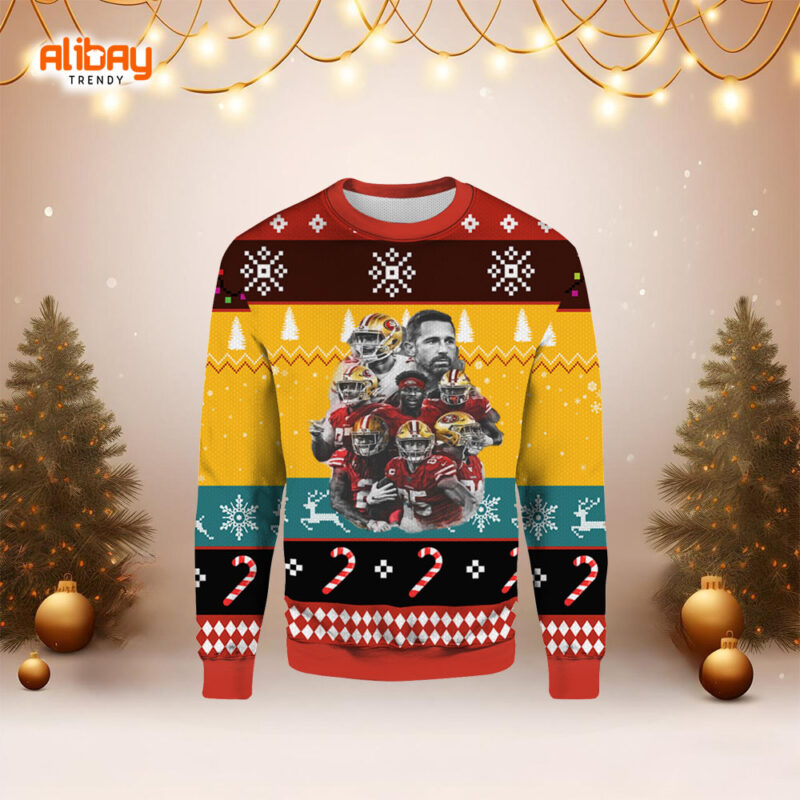 San Francisco 49ers Team Ugly Christmas Sweater