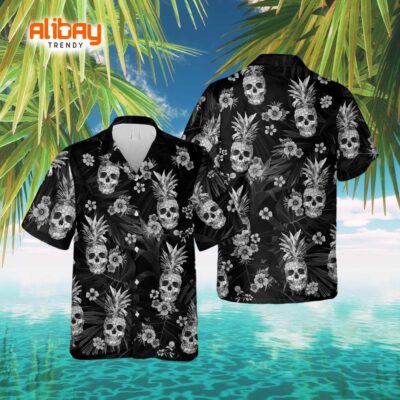 Skull Breeze Halloween Hawaiian Shirt