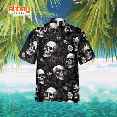 Skull Spectacle Hawaiian Shirt