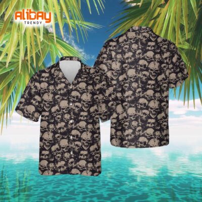 Skulls Island Hawaiian Shirt