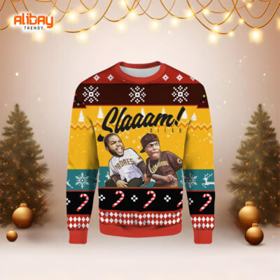 Slaaam Diego Padres Ugly Christmas Sweater