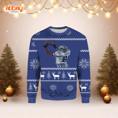 Terrel Owens Dallas Cowboys Ugly Christmas Sweater