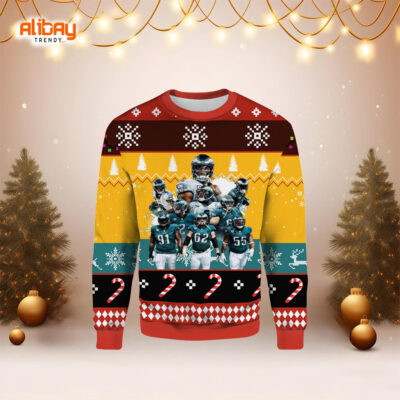 Ugly Christmas Sweater Philadelphia Eagles