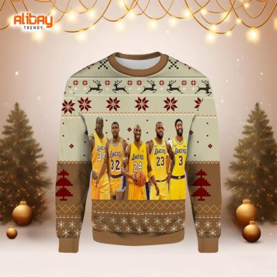 Basketball Los Angeles Lakers Ugly Christmas