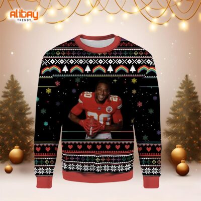 Justin Reid Kansas City Chiefs Ugly Sweater