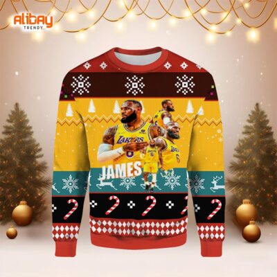 King Lebron James Lakers Ugly Sweater