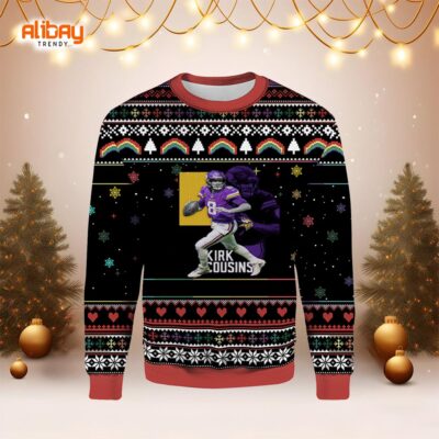 Kirk Cousins Limited Edition Ugly Christmas Sweater