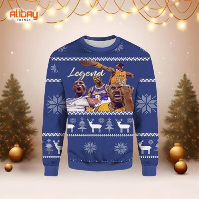 Legend Los Angeles Lakers Ugly Christmas Sweater