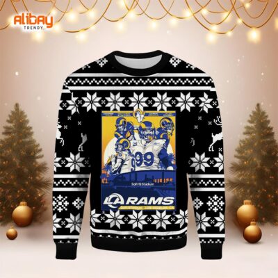 Los Angeles Rams Player Ugly Christmas Sweater