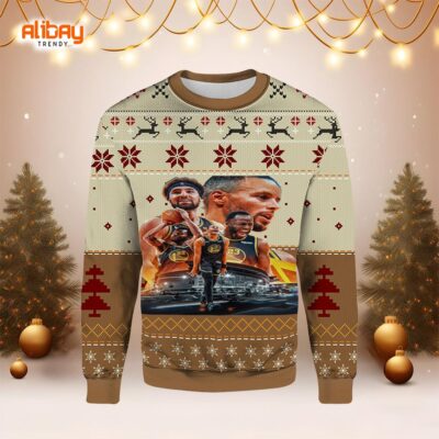 NBA Golden State Warriors Ugly Christmas Sweater