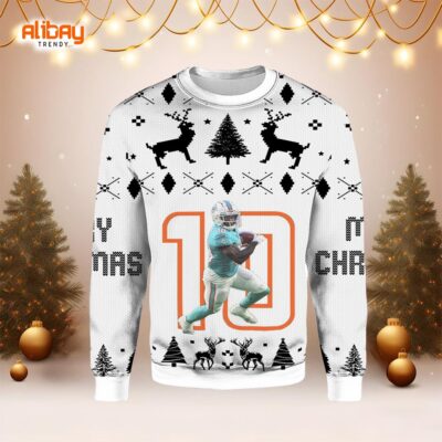 NFL Hill Miami Dolphins Ugly Sweater