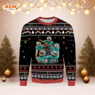 NFL Miami Dolphins Ugly Christmas Sweater