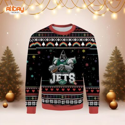 New York Jets Anime Ugly Sweater