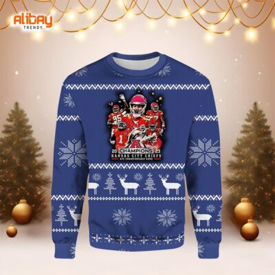 Patrick Mahomes Ugly Christmas Sweater