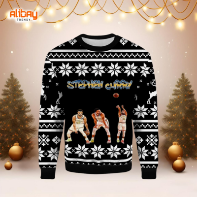 Stephen Curry Golden State Warriors Ugly Sweater