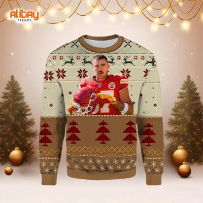 Travis Kelce Christmas Sweater