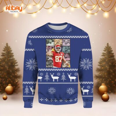 Travis Kelce The Eras Tour America Football Ugly Sweater