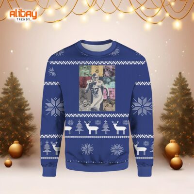 Travis Kelce The Eras Tour Ugly Chirstmas Sweater