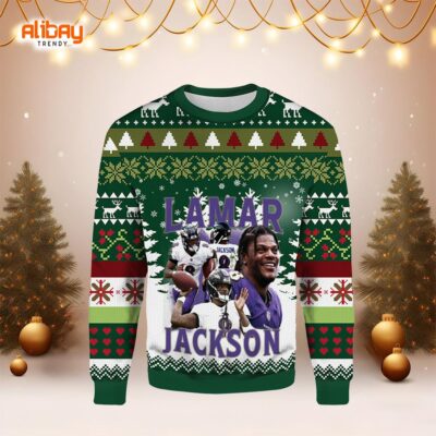 Travis Kelce Ugly Christmas Sweater