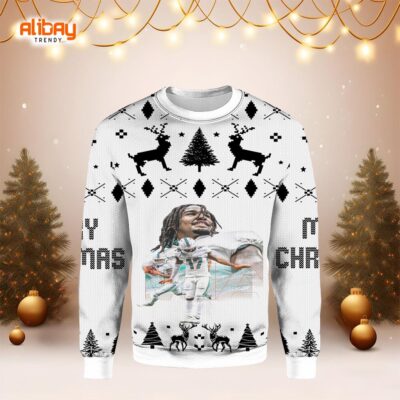 Waddle Dolphins Ugly Christmas Sweater