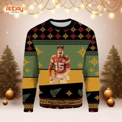 kansas city chiefs ugly christmas sweater 18