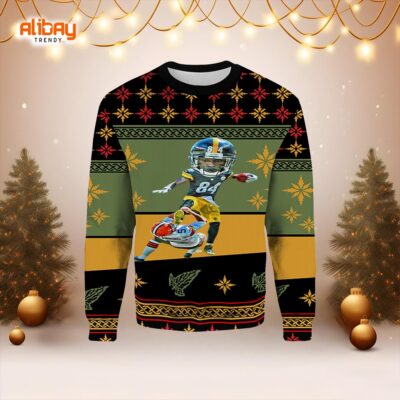 Antonio Brown Tampa Bay Buccaneers Ugly Christmas Sweater