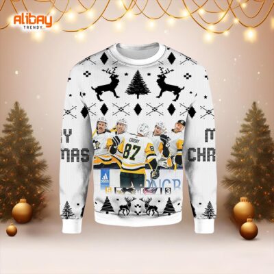 Crosby Pittsburgh Penguins Ugly Christmas Sweater