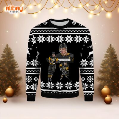 Evgeni Malkin Pittsburgh Penguins Ugly Christmas Sweater