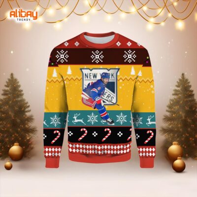 Igor Shesterkin Days Ranger Ugly Christmas Sweater