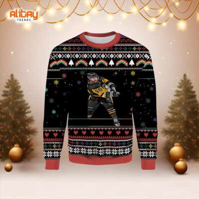 Kris Letang Pittsburgh Penguins Ugly Christmas Sweater