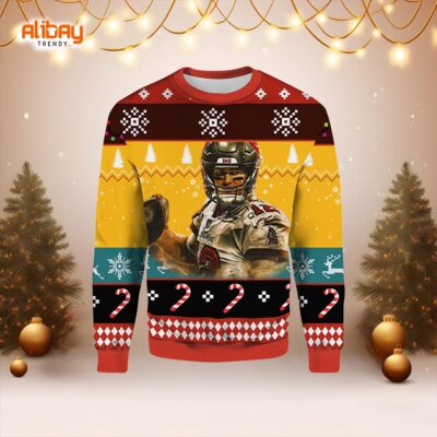 NFL Tom Brady Ugly Christmas Sweater