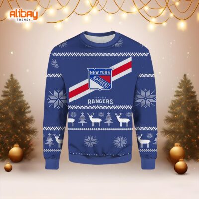 New York Rangers Mickey Mouse Disney Ugly Sweater