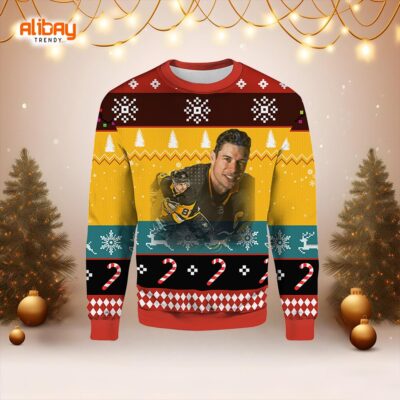 Pittsburgh Penguins Sidney Crosby Christmas Sweater